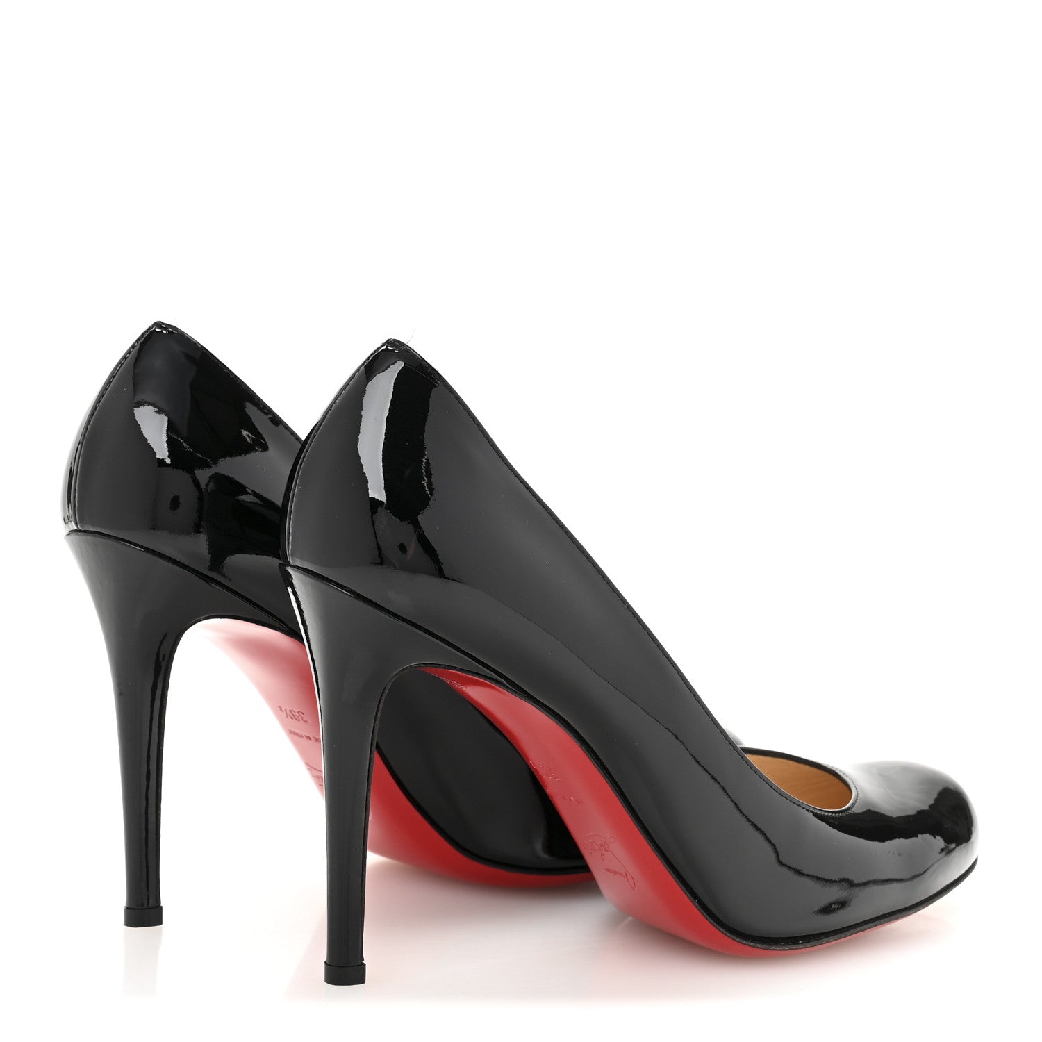 Christian Louboutin Patent Simple 100 Pumps 39.5 Black 5 of 9