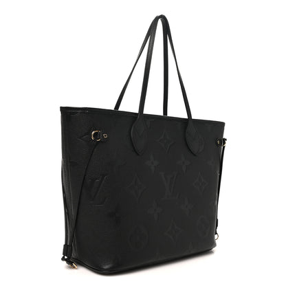Louis Vuitton Empreinte Monogram Giant Neverfull MM Black 4 of 10