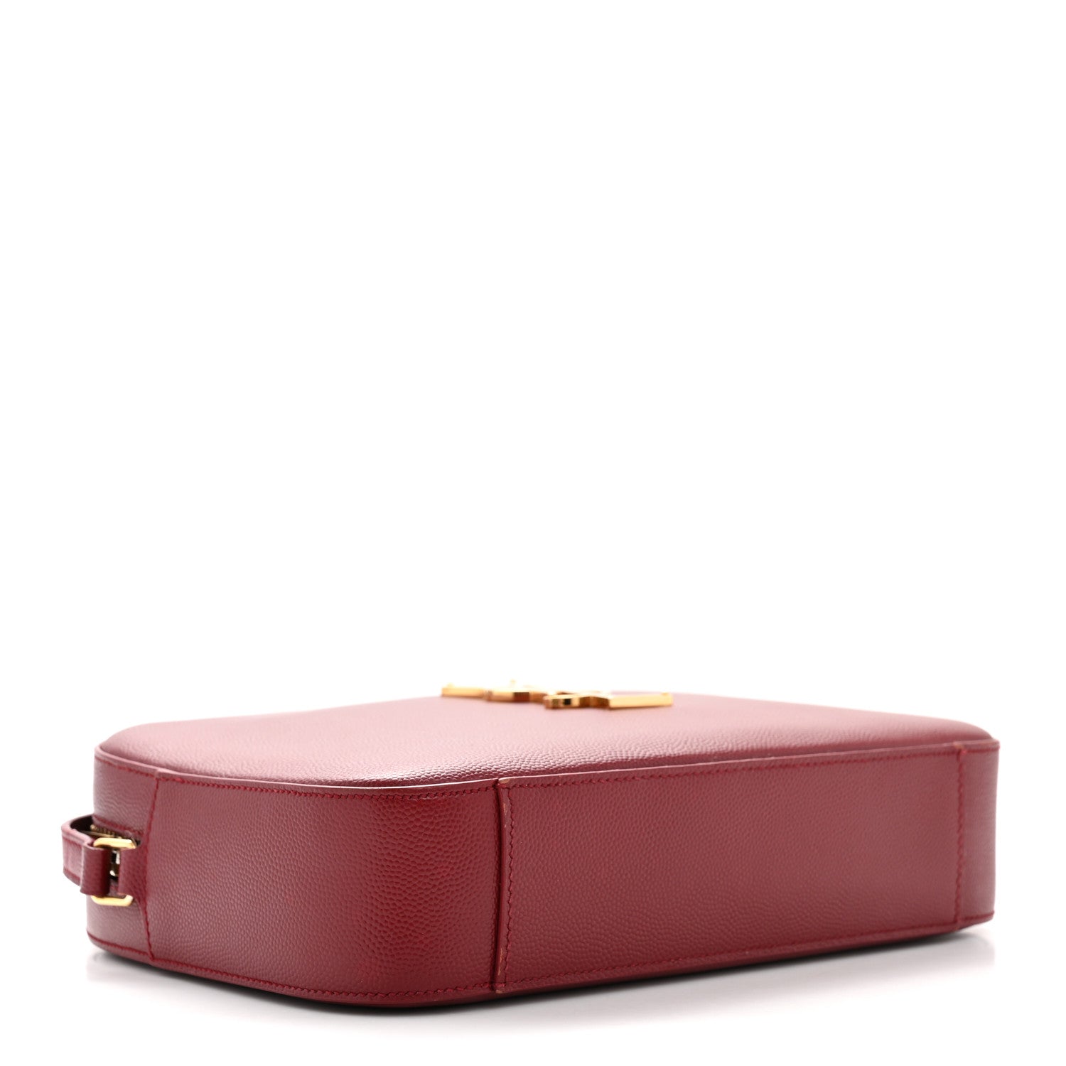 Saint Laurent Grain De Poudre Medium Classic Monogram Camera Bag Oxblood 4 of 13