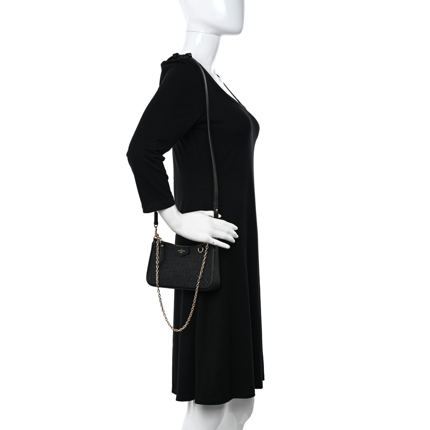 Louis Vuitton Empreinte Easy Pouch On Strap Black 2 of 10