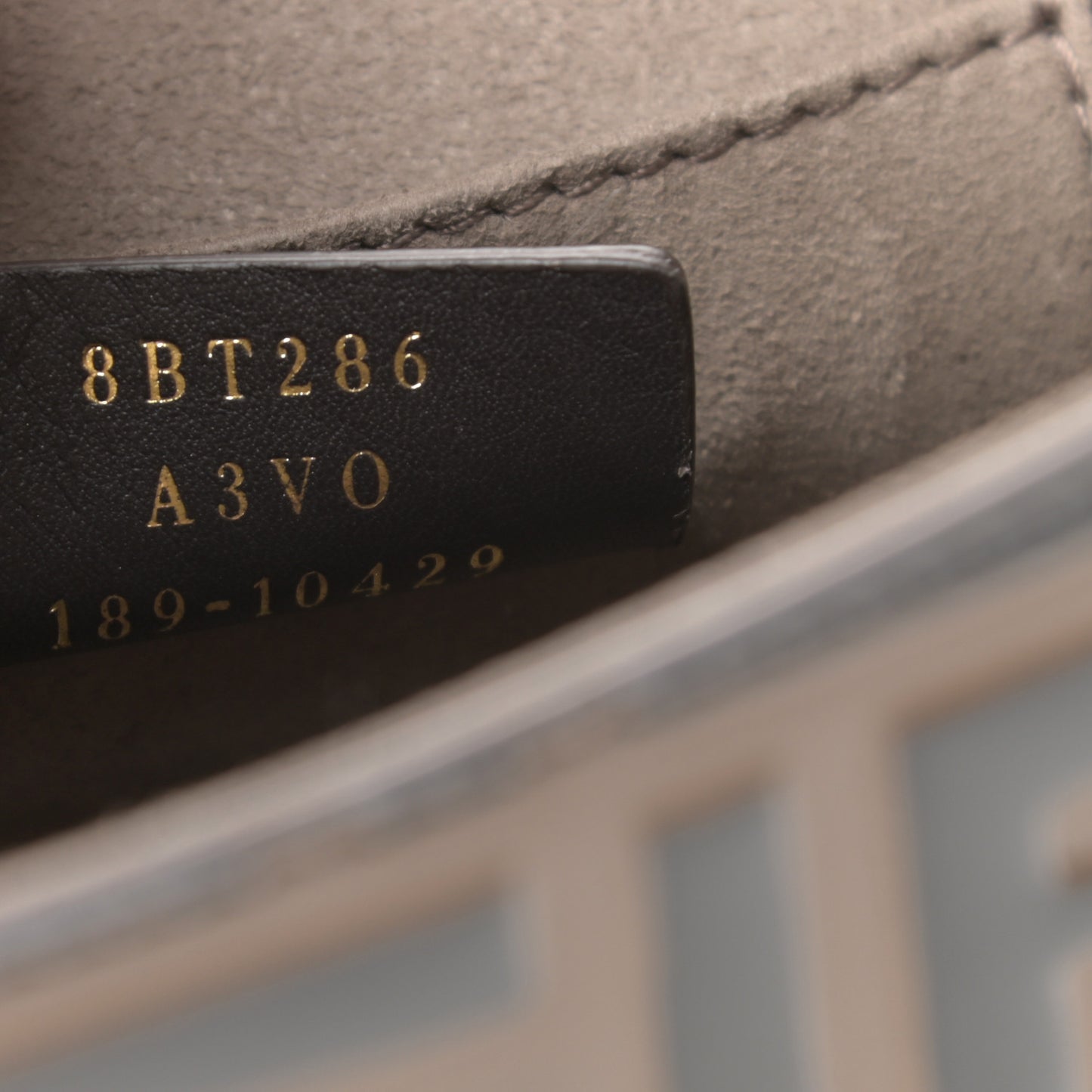 Vitello Century F is Fendi Bi-Color FF 1974 Embossed Small Kan I Shoulder Bag Fragola Maya Black