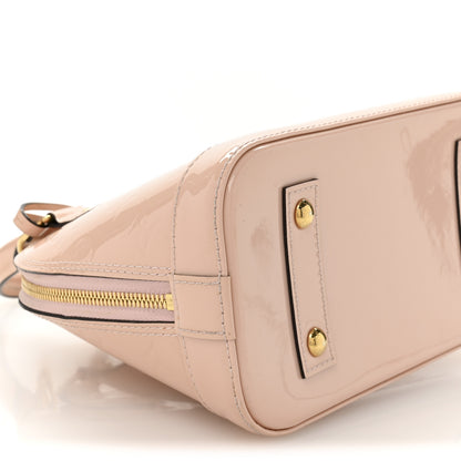 Louis Vuitton Vernis Alma BB Rose Ballerine 10 of 13