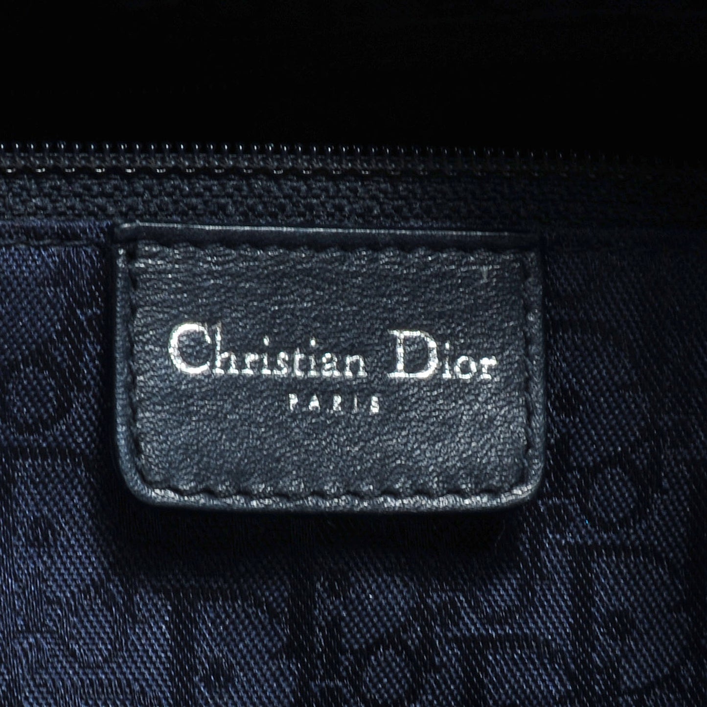 Denim Cannage Large Lady Dior