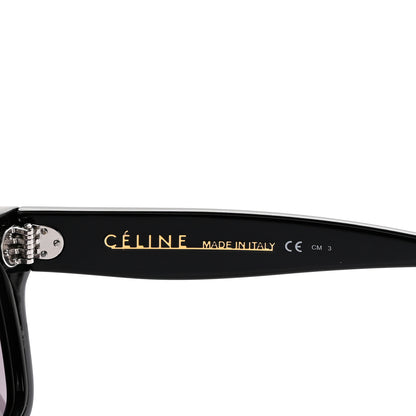 Celine Acetate Polarized Square Sunglasses CL 41732 Black 6 of 7