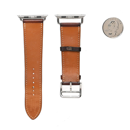 Hermes Barenia 34mm Apple Watch Attelage Band Fauve 2 of 5