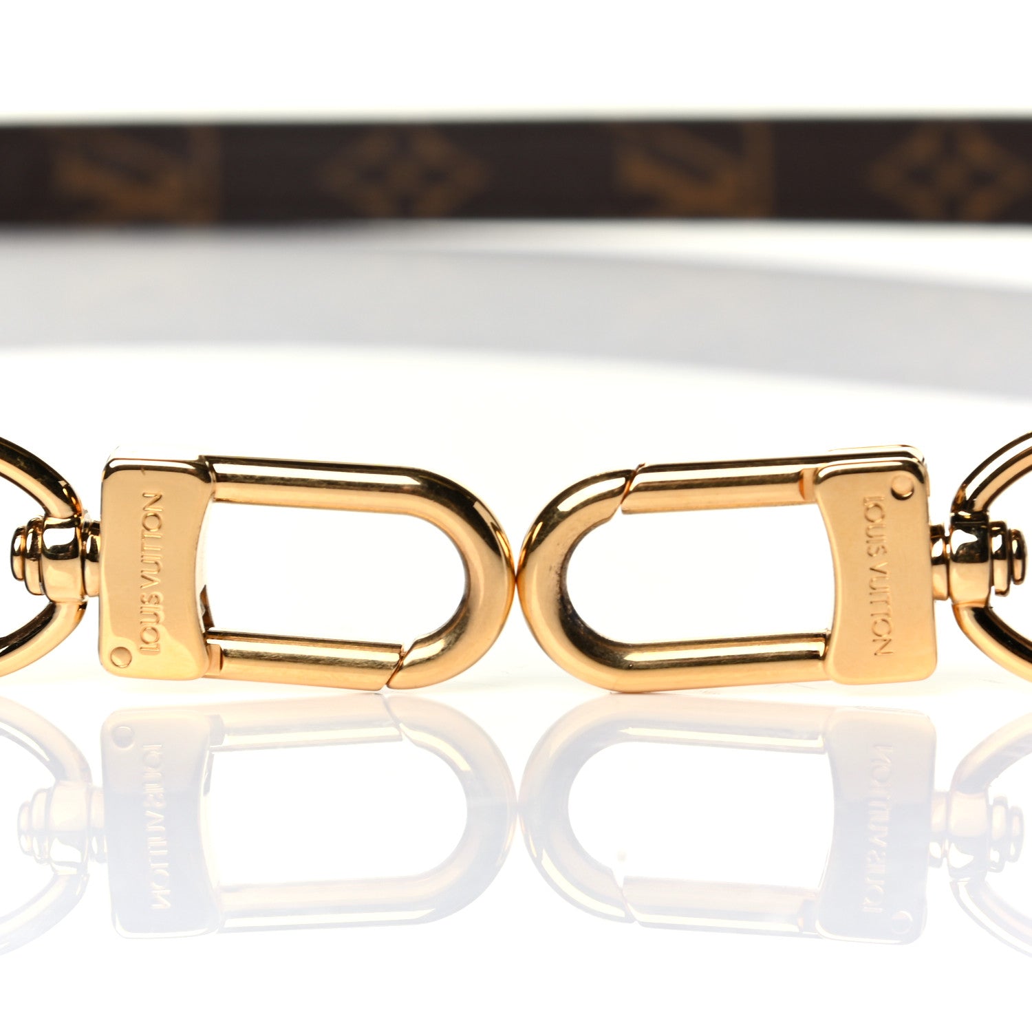 Louis Vuitton Monogram 16mm Adjustable Shoulder Strap 3 of 4