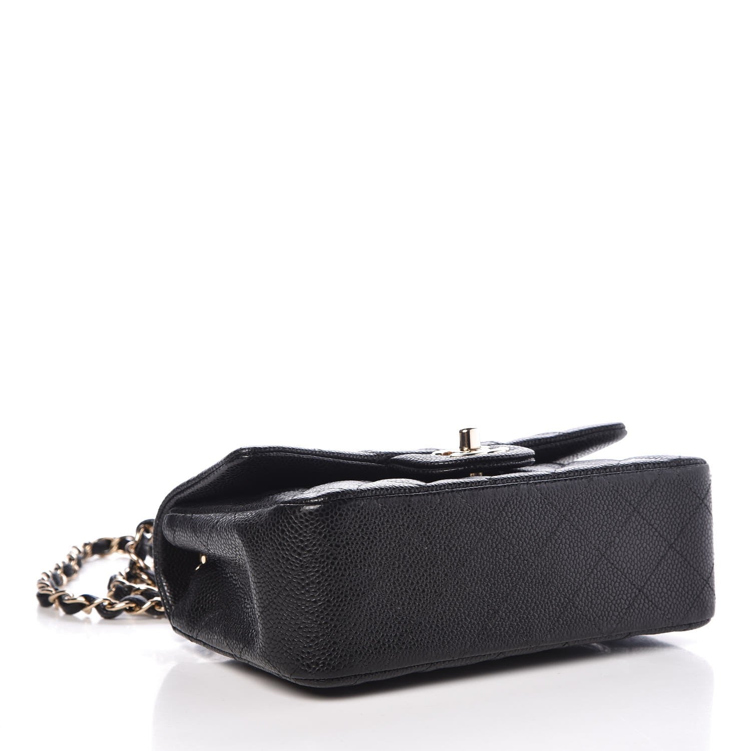 Chanel Caviar Quilted Mini Rectangular Flap Black 4 of 7