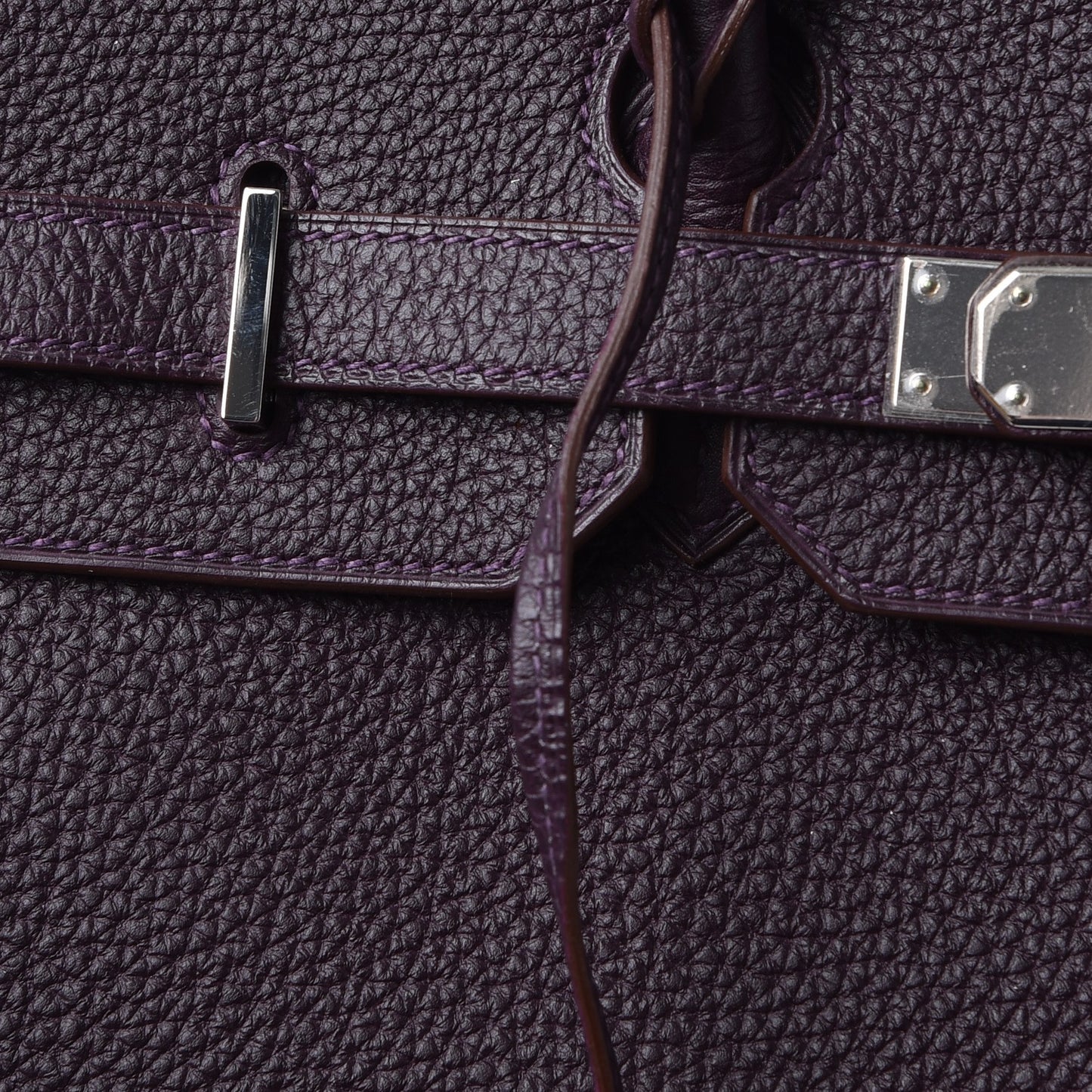 Togo Birkin 35 Raisin