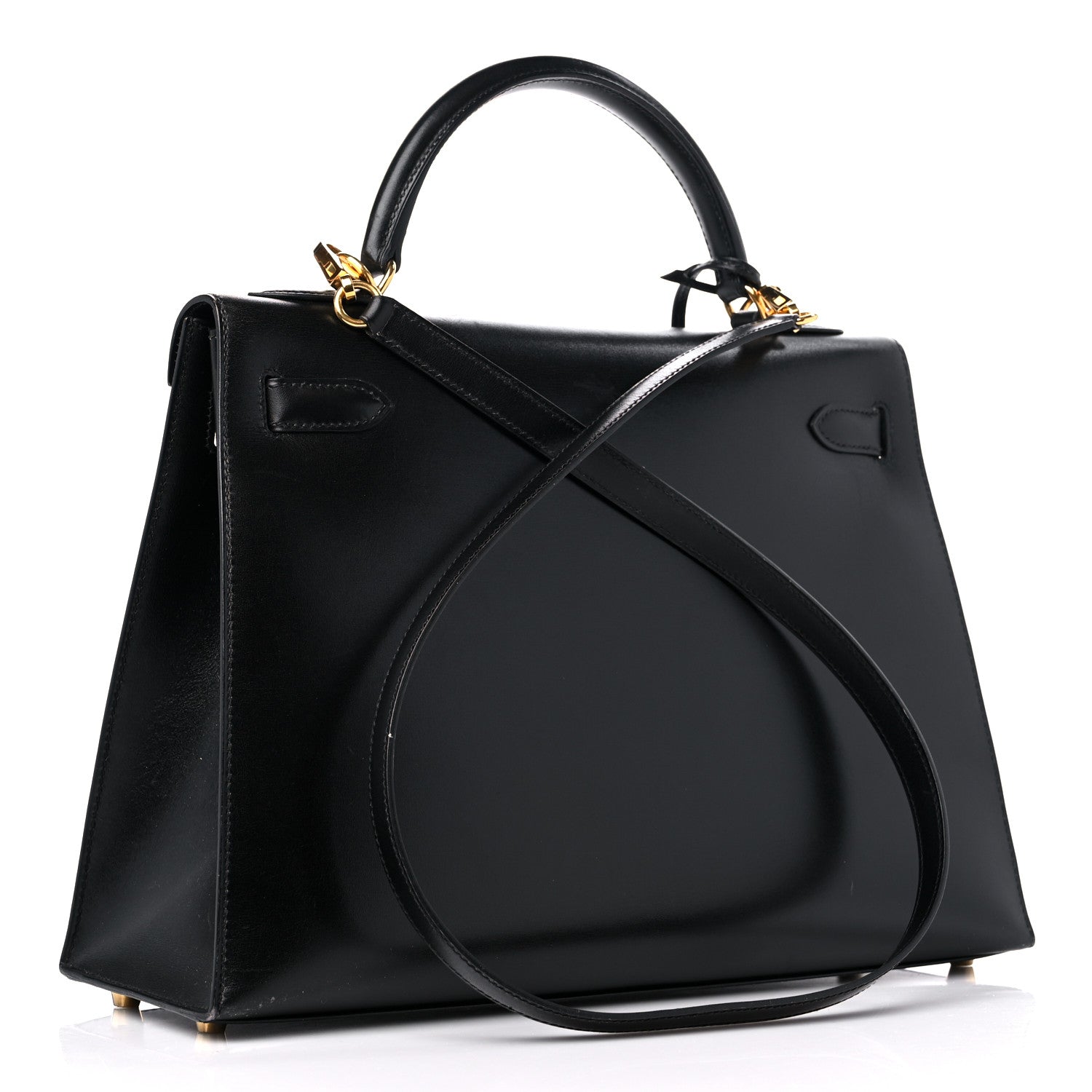 Hermes Box Kelly Sellier 32 Black 3 of 16