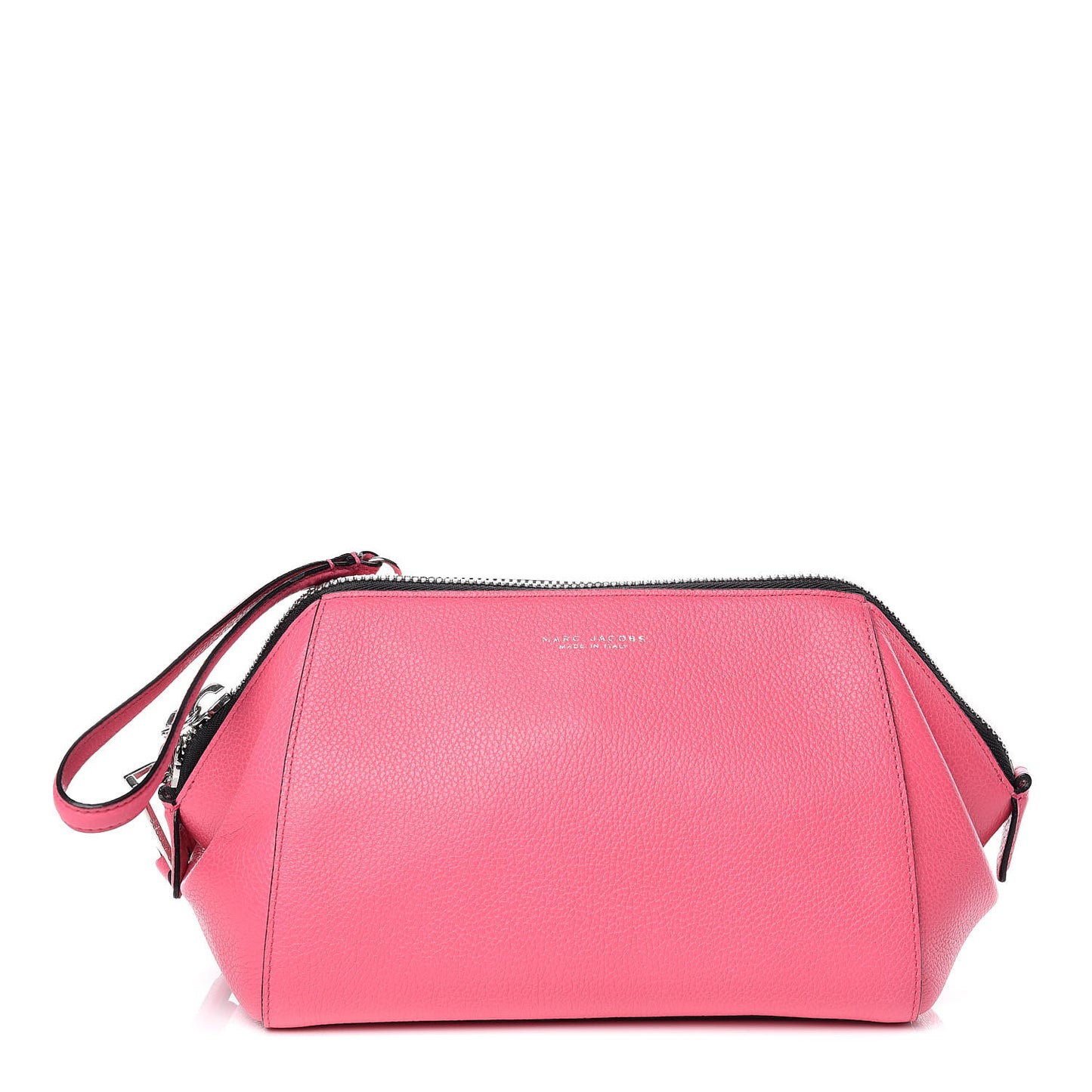 Textured Calfskin Incognito Doctor Pouch Pink