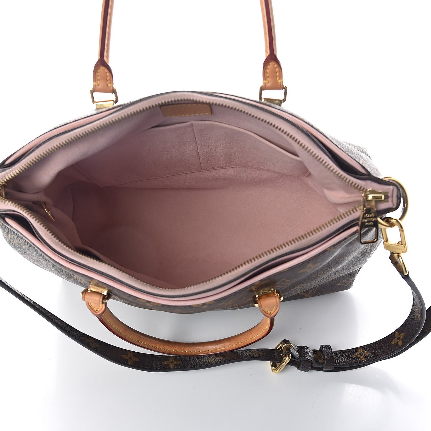 Monogram Pallas Rose Ballerine