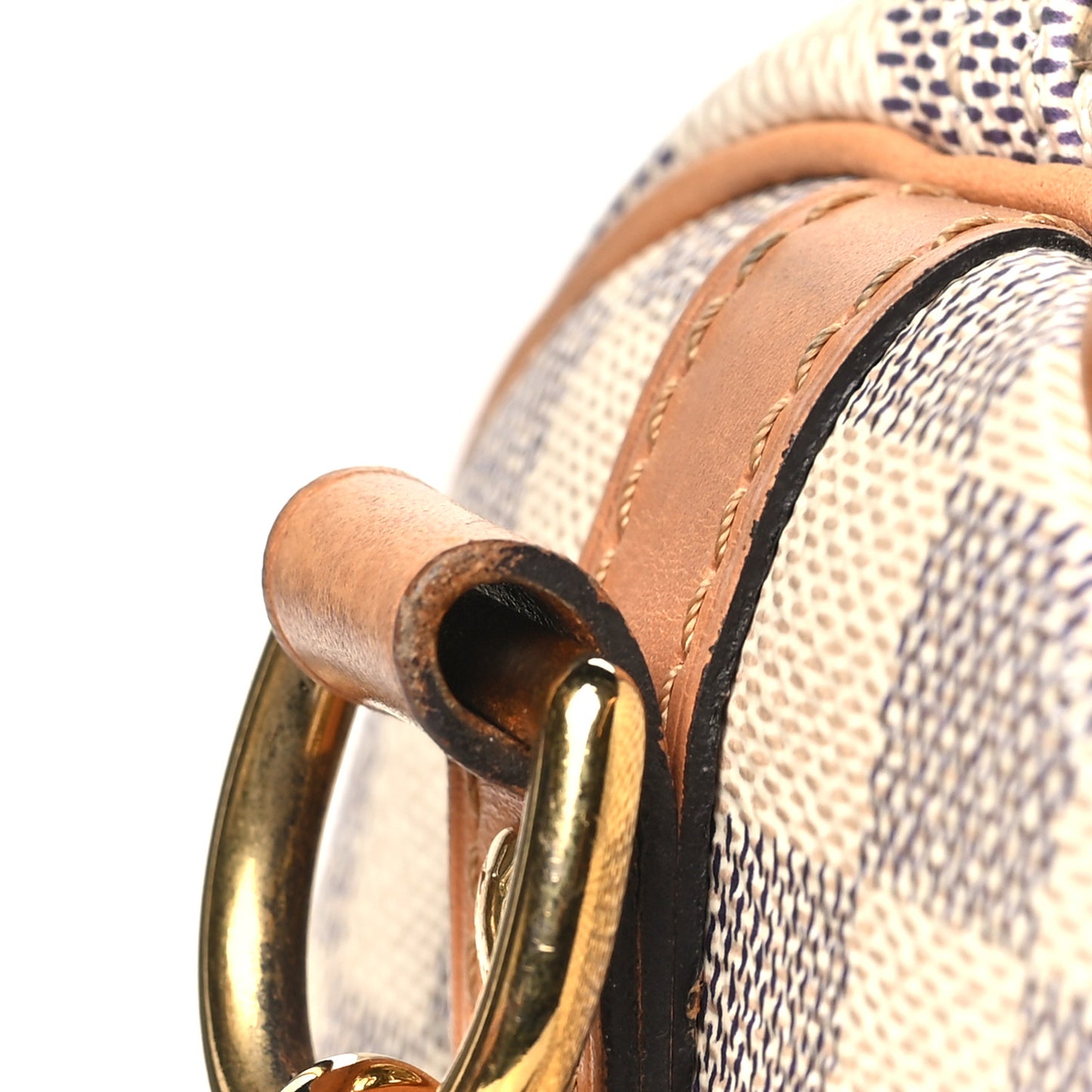 Damier Azur Braided Speedy Bandouliere 30 Blue