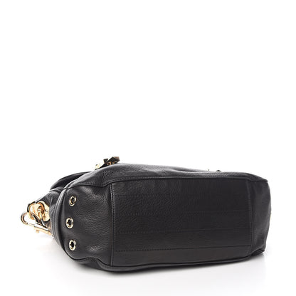 Mulberry Soft Grain Calfskin Tillie Satchel Black 4 of 10