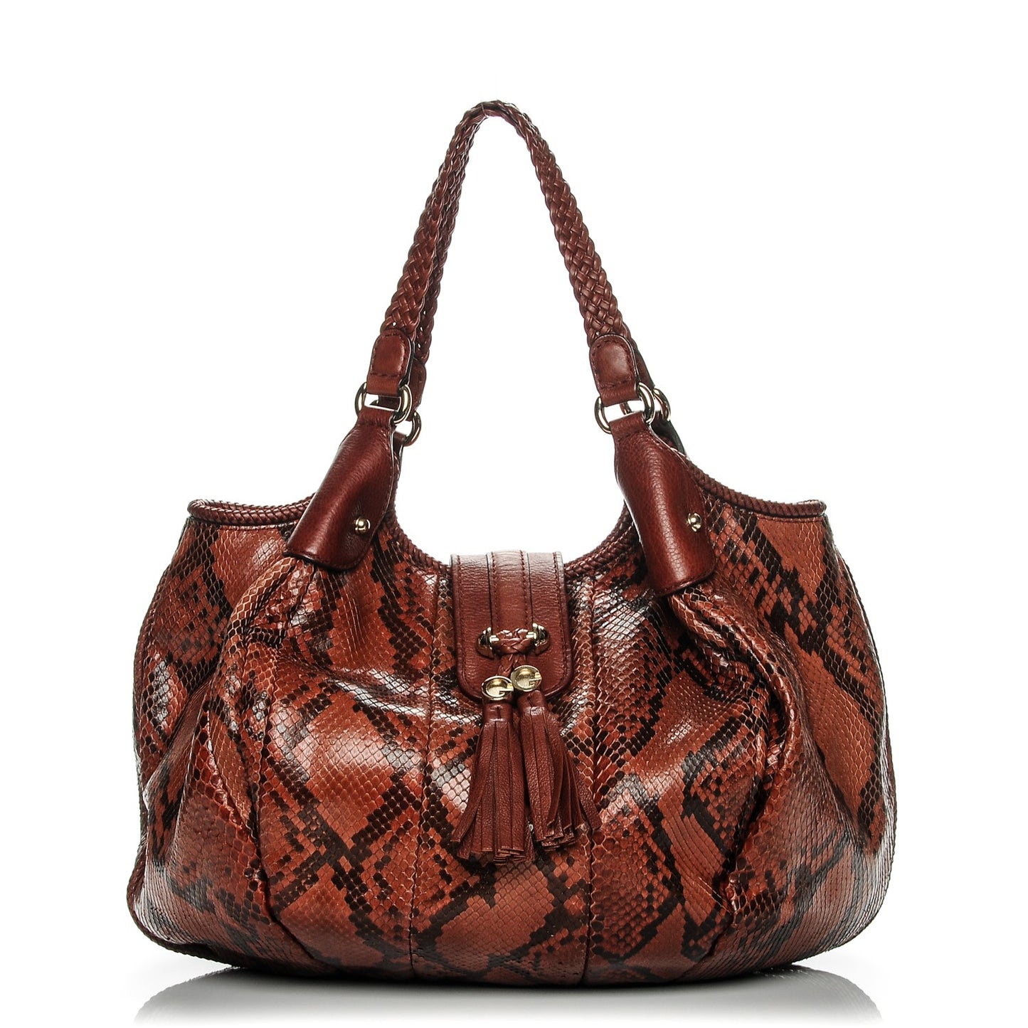 Python Medium Marrakech Shoulder Bag Red