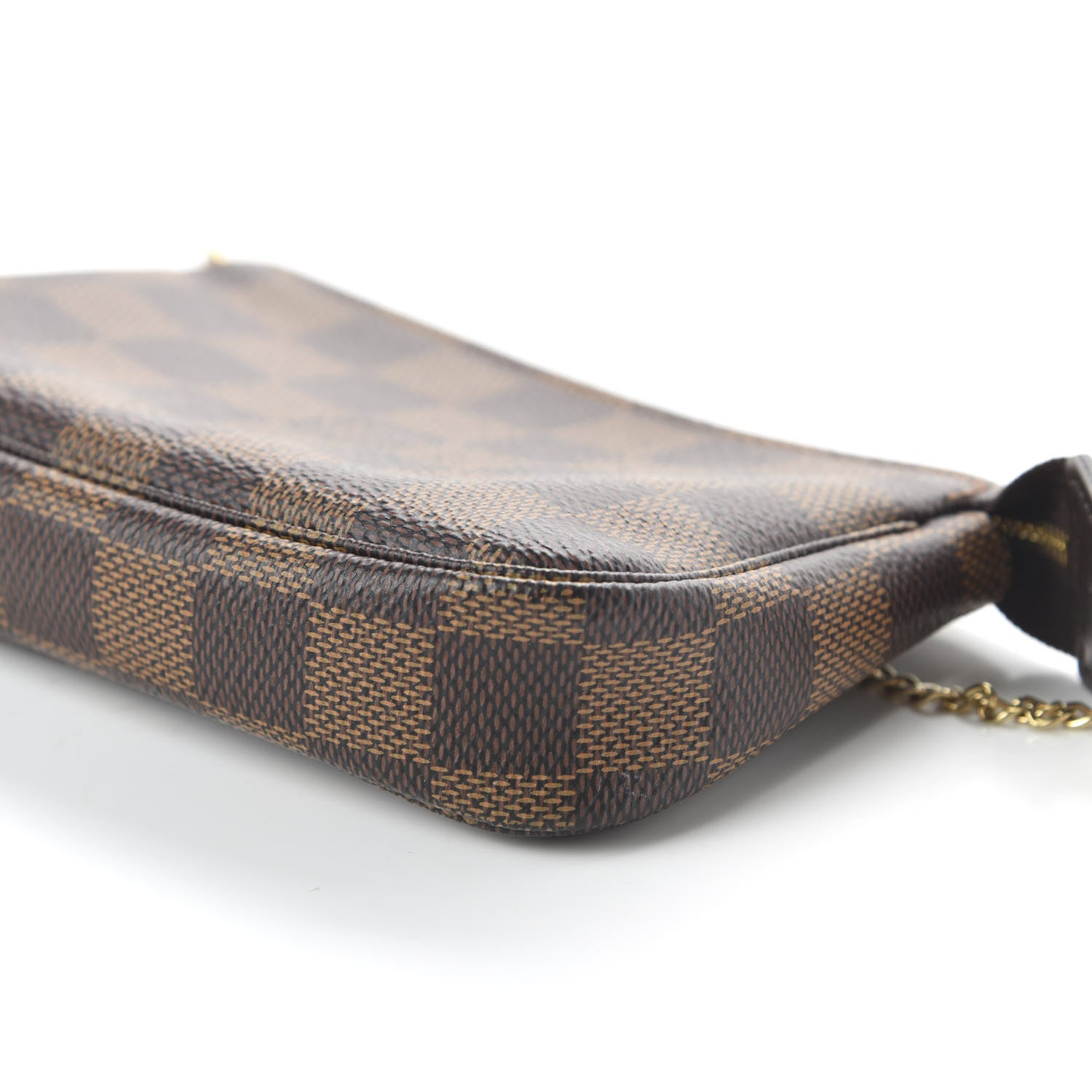 Louis Vuitton Damier Ebene Mini Pochette Accessories 7 of 11