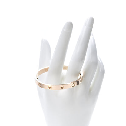 Cartier 18K Pink Gold LOVE Bracelet 16 2 of 7
