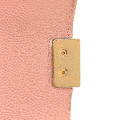 Chanel Caviar Quilted Small Boy Flap Pink 19 of 25