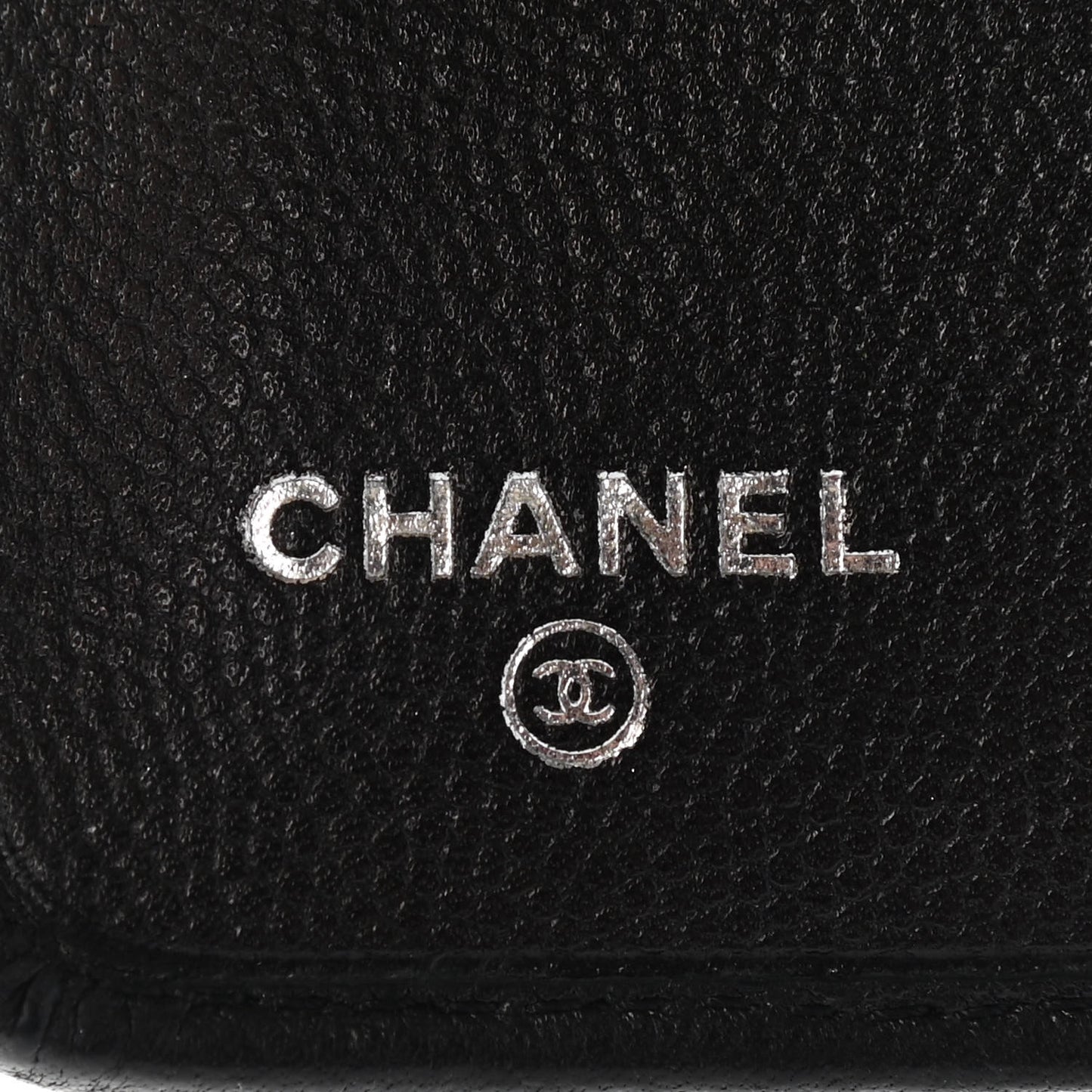 Caviar CC Zipped Pocket Wallet Black