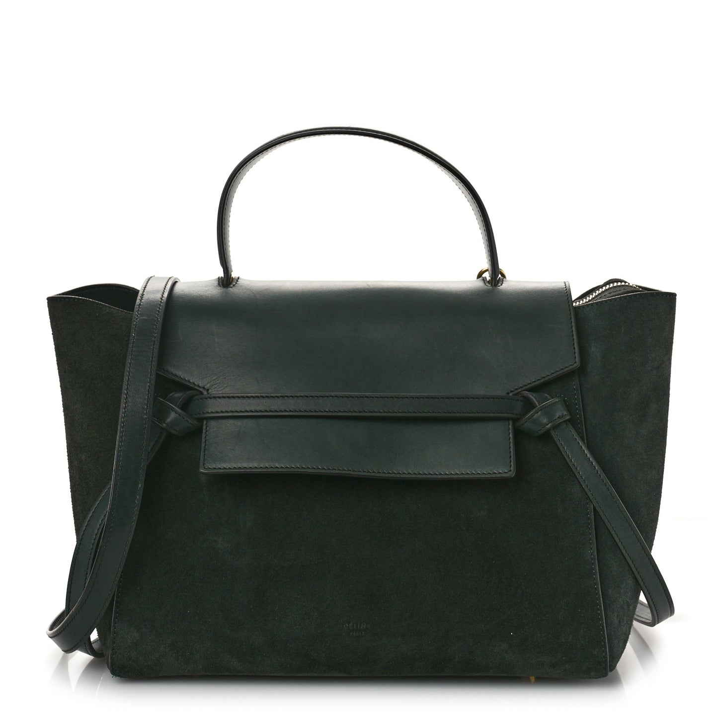 Suede Calfskin Mini Belt Bag Amazone