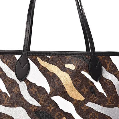 Louis Vuitton X LOL Monogram Neverfull MM Gold Silver 8 of 11