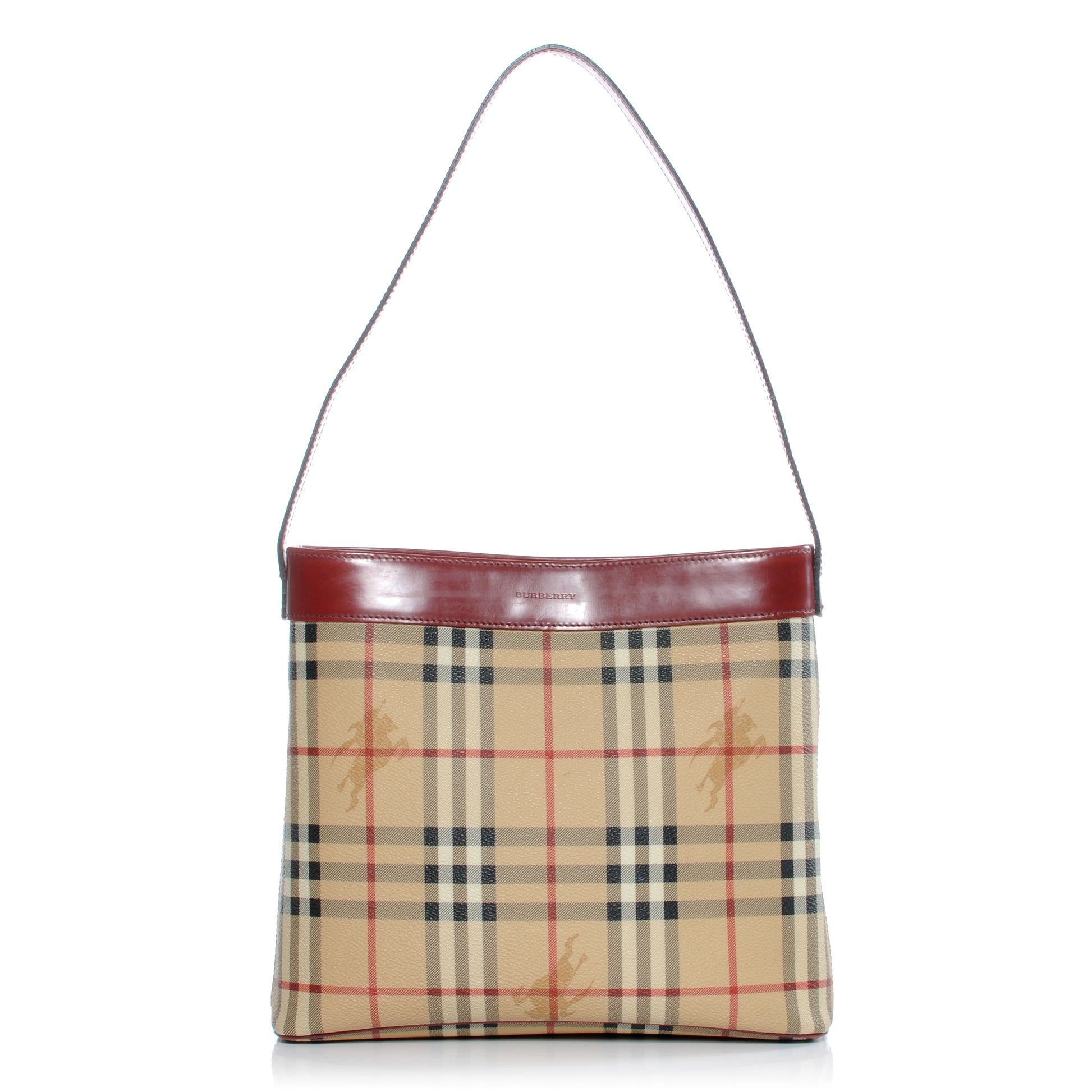 Burberry Haymarket Check Shoulder Bag 1 of 8