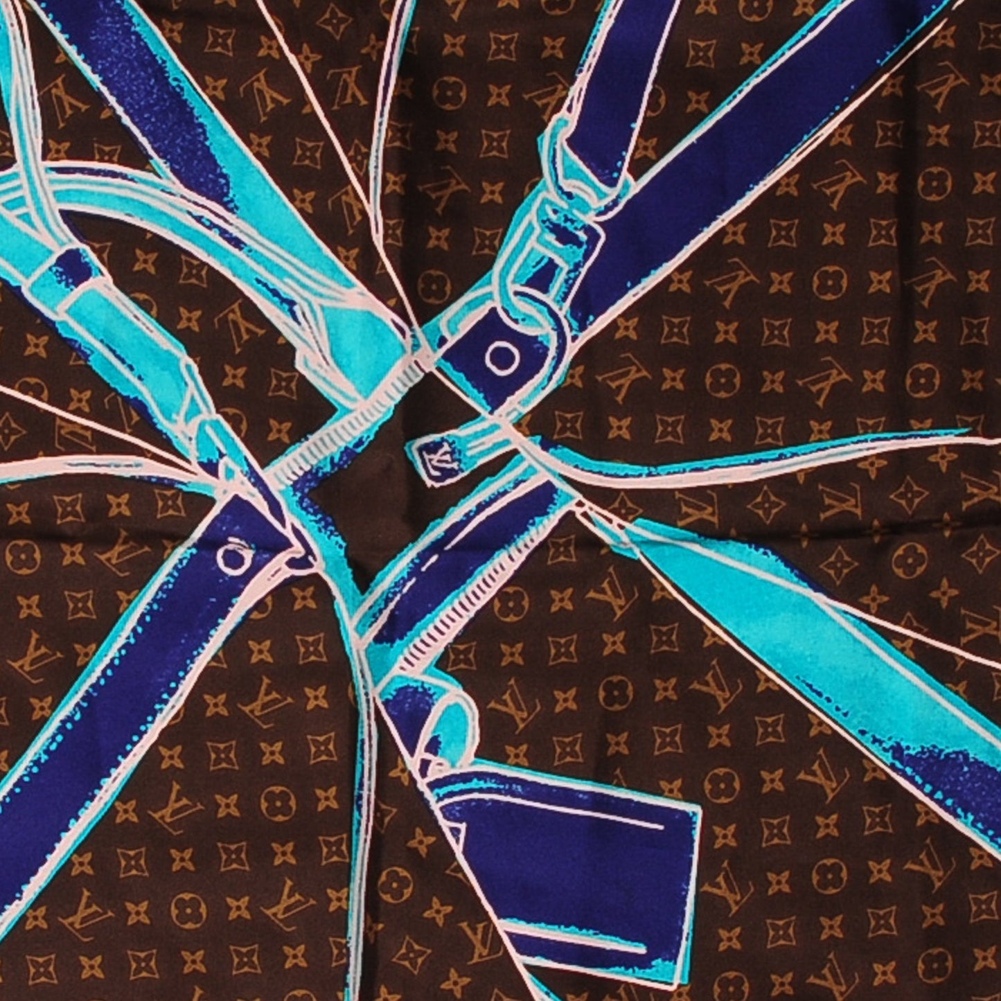 Silk Monogram Keepall Scarf