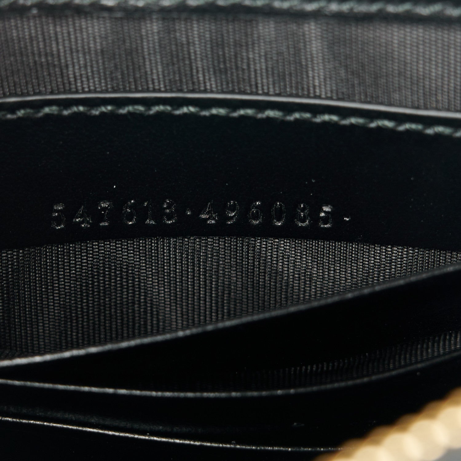 Gucci Calfskin Clutch Black 6 of 9