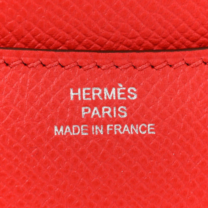 Hermes Epsom Enamel Constance 18 Rouge de Coeur Mauve Sylvestre 7 of 12