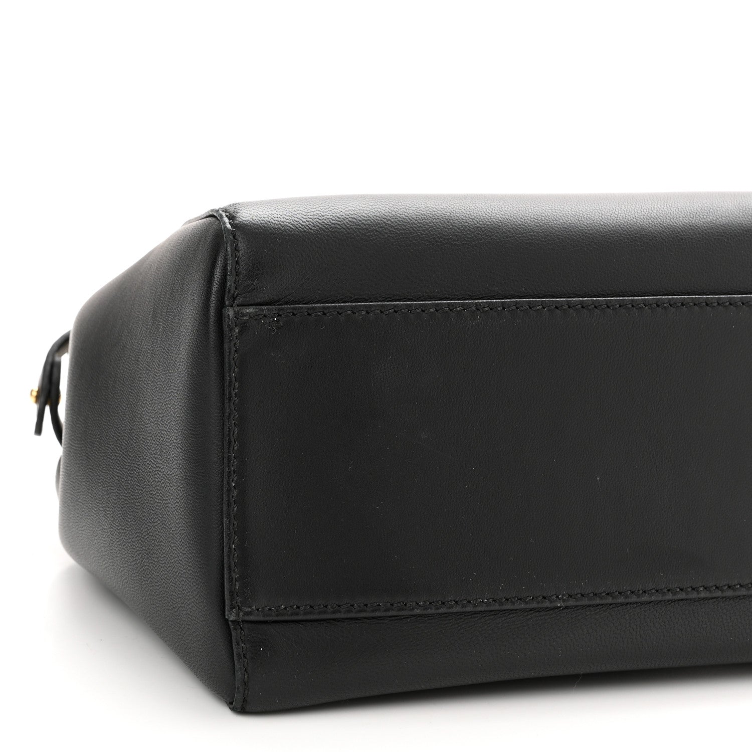 Fendi Nappa Mini Peekaboo Iconic Satchel Black 9 of 10