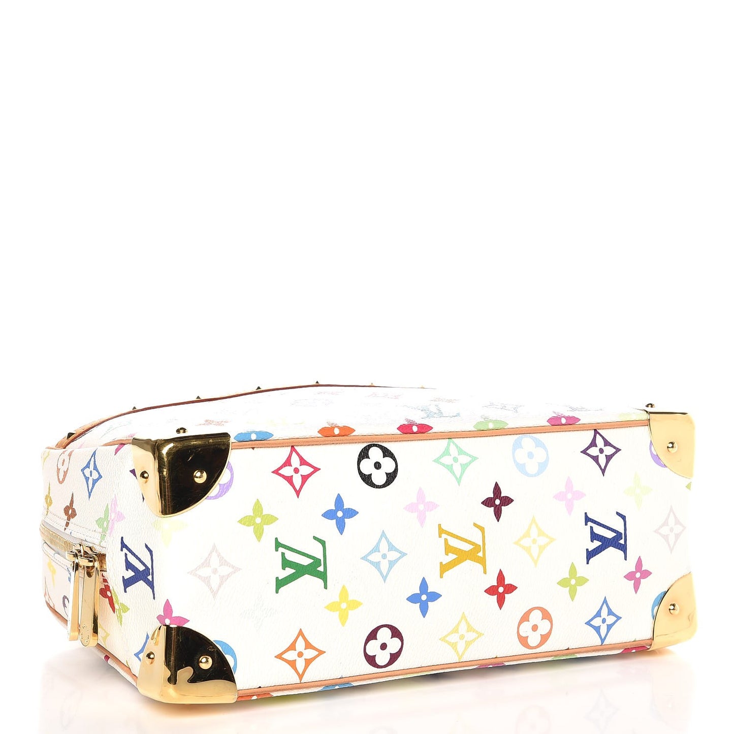 Monogram Multicolor Trouville White