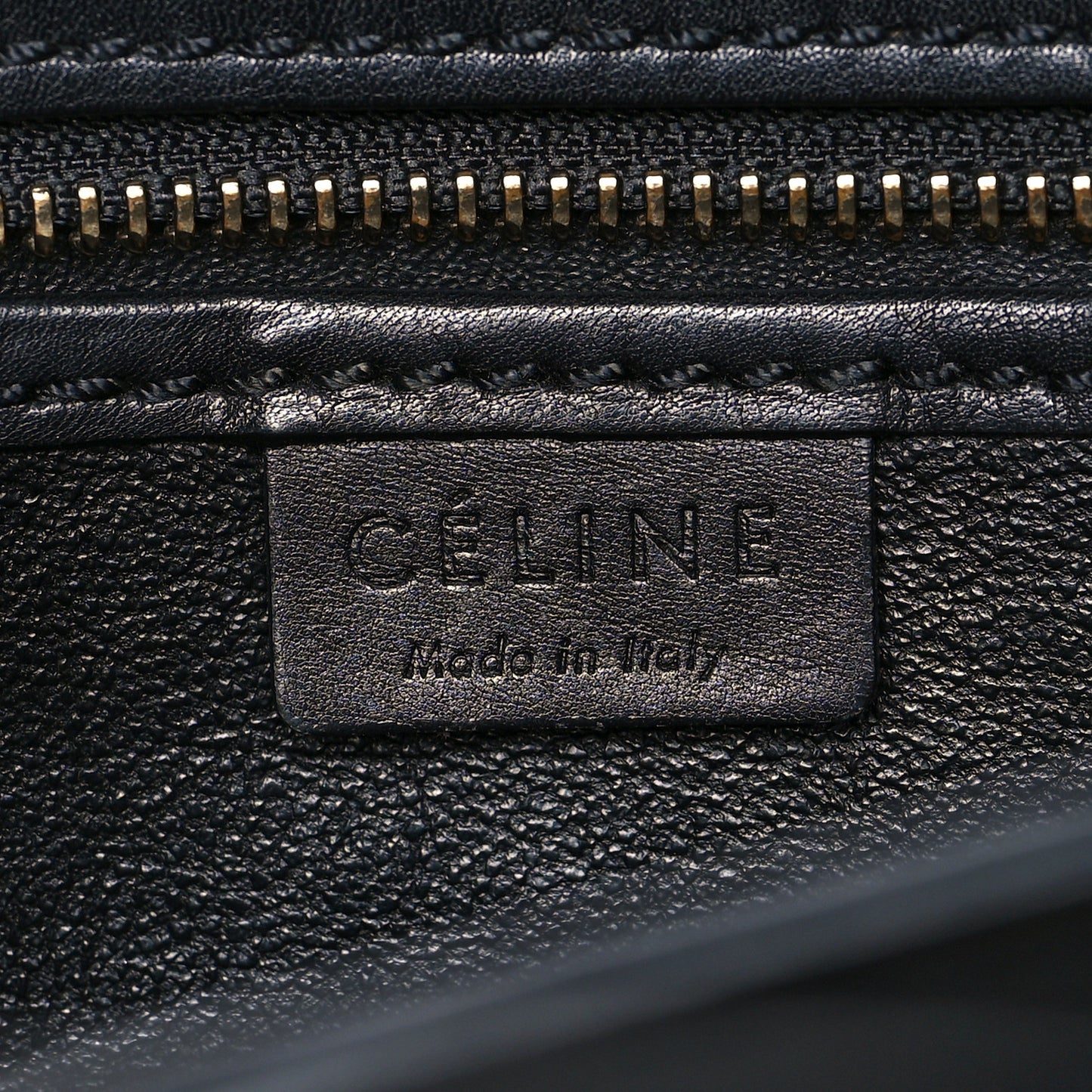 Smooth Calfskin Nano Luggage Black