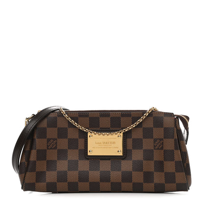 Louis Vuitton Damier Ebene Eva Clutch 1 of 10