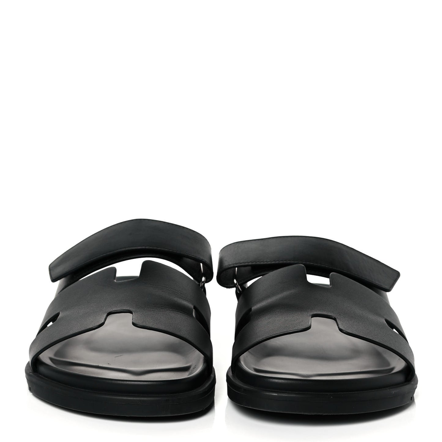 Calfskin Mens Chypre Sandals 42 Black