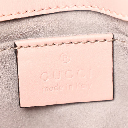 Gucci Calfskin Matelasse Mini GG Marmont Shoulder Bag Perfect Pink 6 of 11