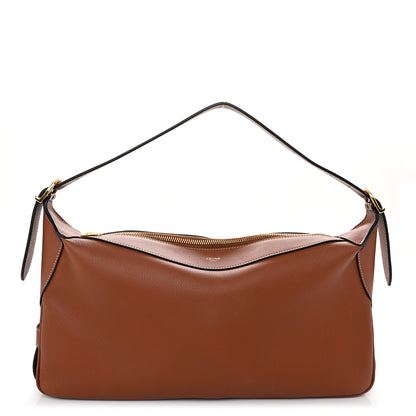 Celine Supple Calfskin Medium Romy Shoulder Bag Tan 1 of 10
