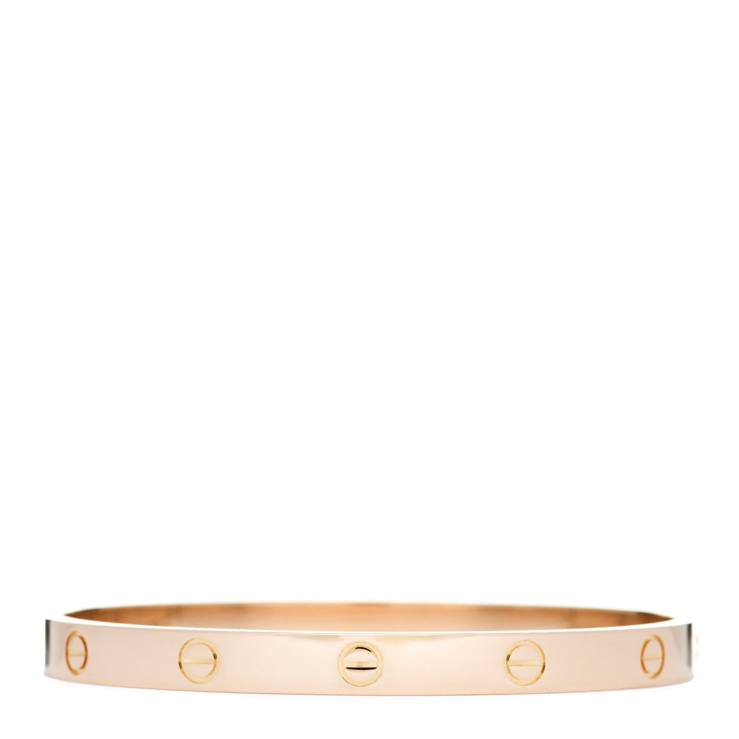 18K Yellow Gold LOVE Bracelet 19