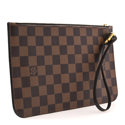 Louis Vuitton Damier Ebene Neverfull MM GM Pochette 3 of 7