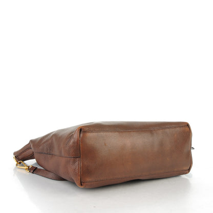Prada Deerskin Tote Bruciato 4 of 10