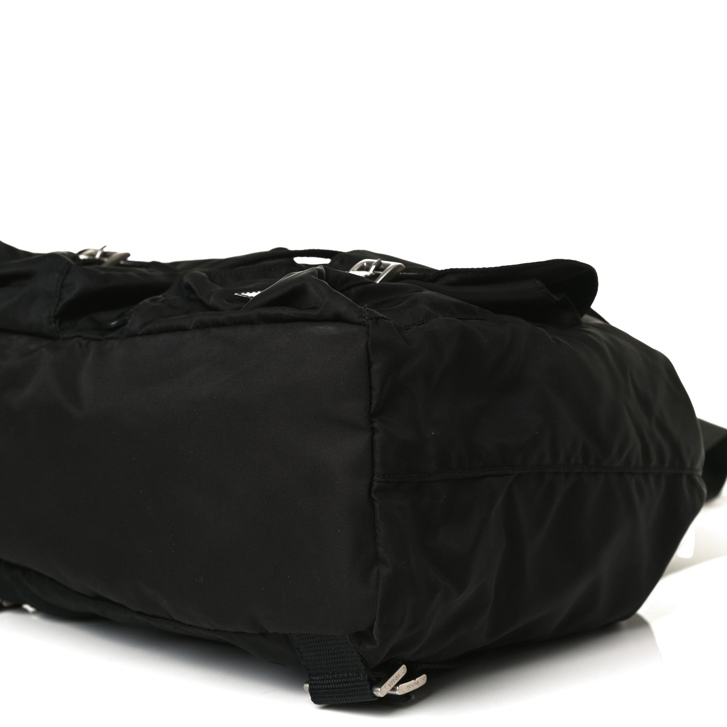 Prada Nylon Vela Medium Backpack Black 9 of 22