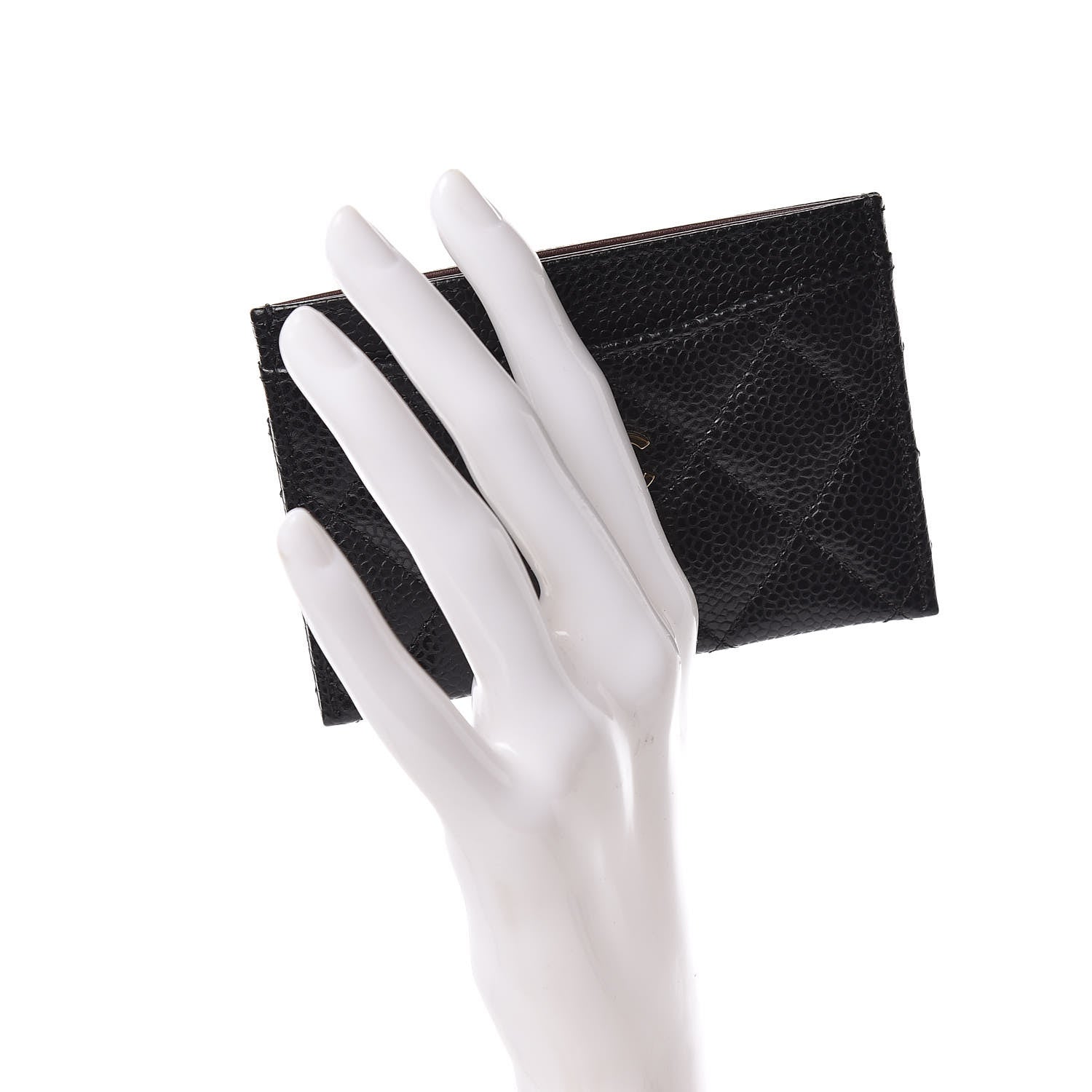Chanel Caviar Quilted Card Holder Black 2 of 9