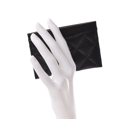 Chanel Caviar Quilted Card Holder Black 2 of 9