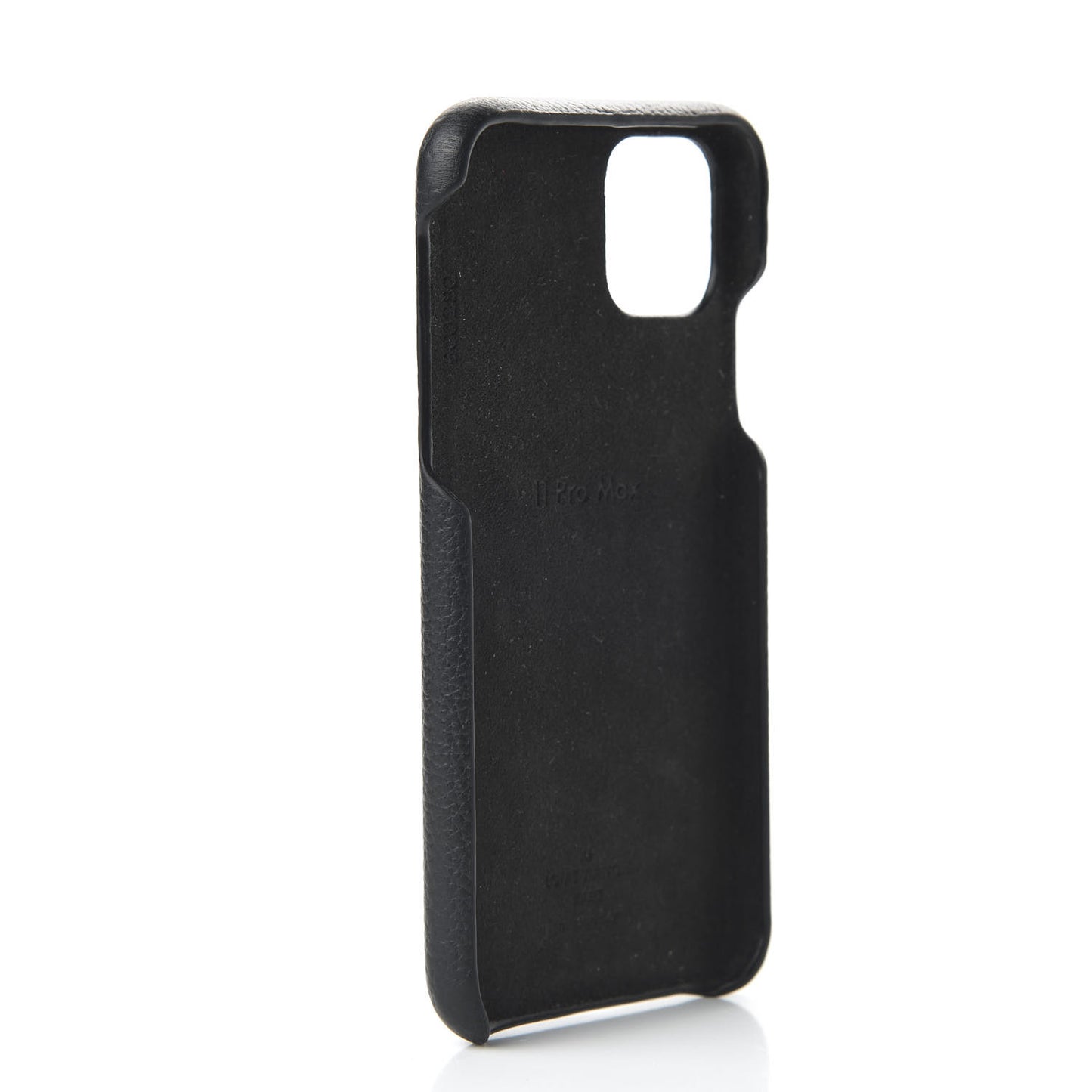 Monogram iPhone 11 Max Pro Bumper Black