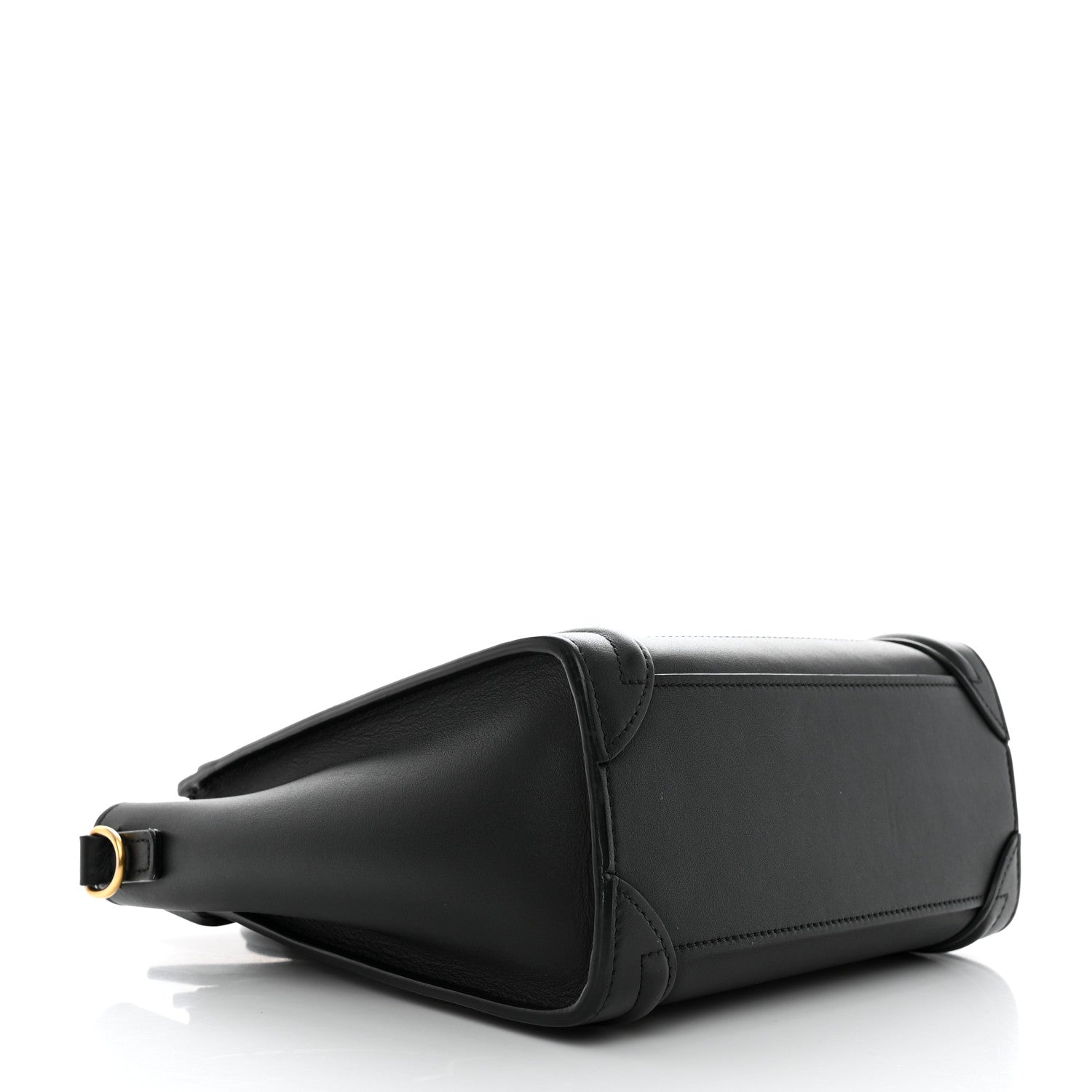 Celine Smooth Calfskin Nano Luggage Black 4 of 11