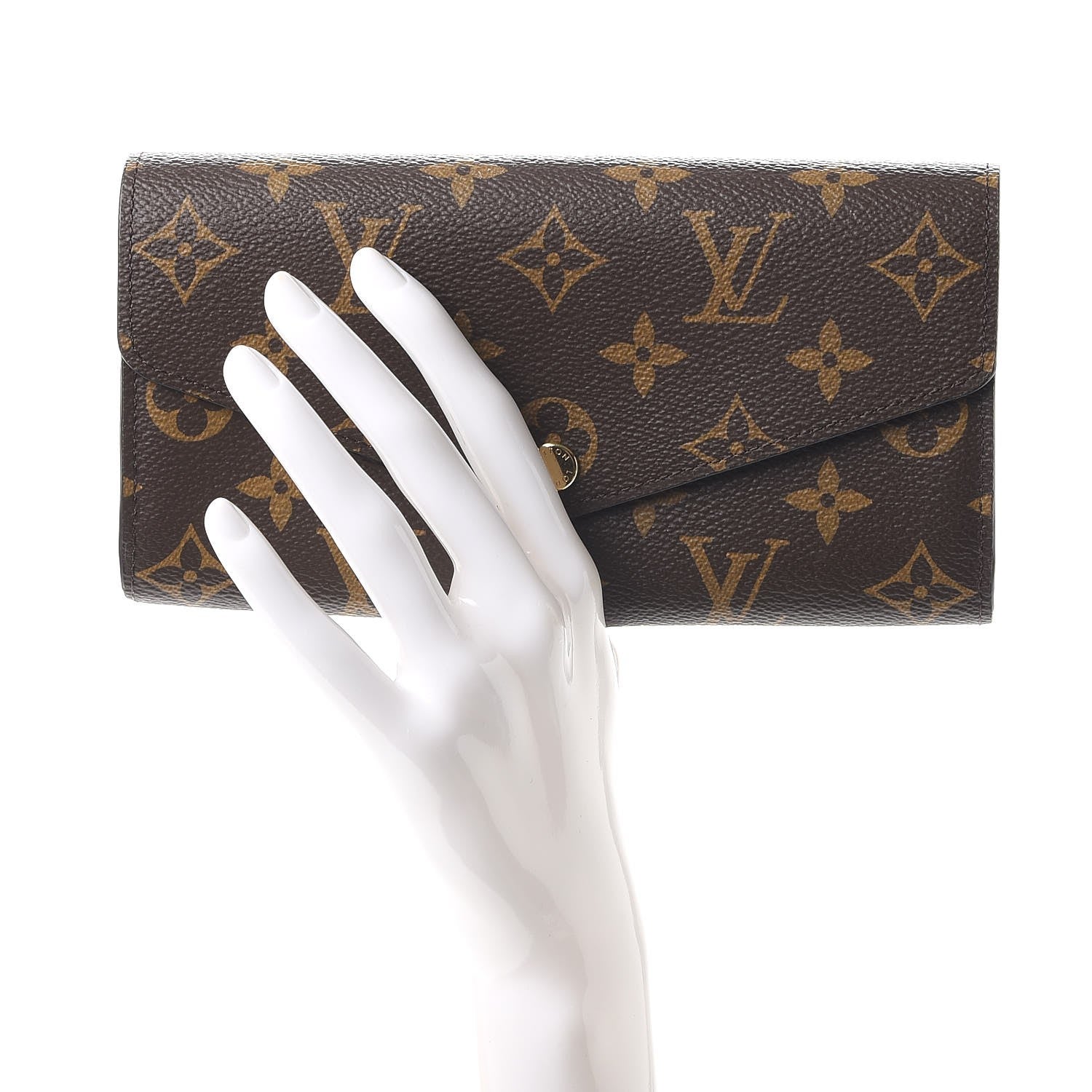 Louis Vuitton Monogram Sarah Wallet NM 2 of 8