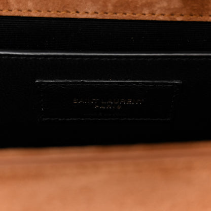 Saint Laurent Suede Medium Monogram Kate Satchel Macaron 6 of 10