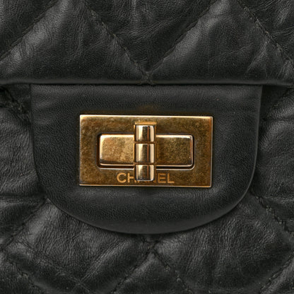 Chanel Aged Calfskin Quilted 2.55 Reissue 226 Flap Black 11 of 14