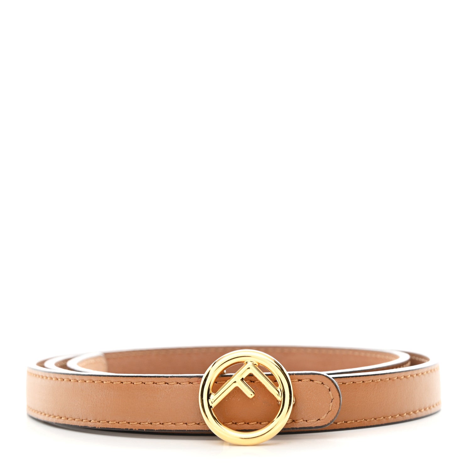 Fendi Vitello Grace Matte F is Fendi Belt 85 34 Nocciola 1 of 7