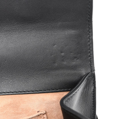 Gucci Calfskin Studded Small Padlock Shoulder Bag Black 12 of 15