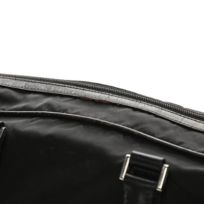Prada Tessuto Nylon Saffiano Briefcase Nero Black 16 of 20