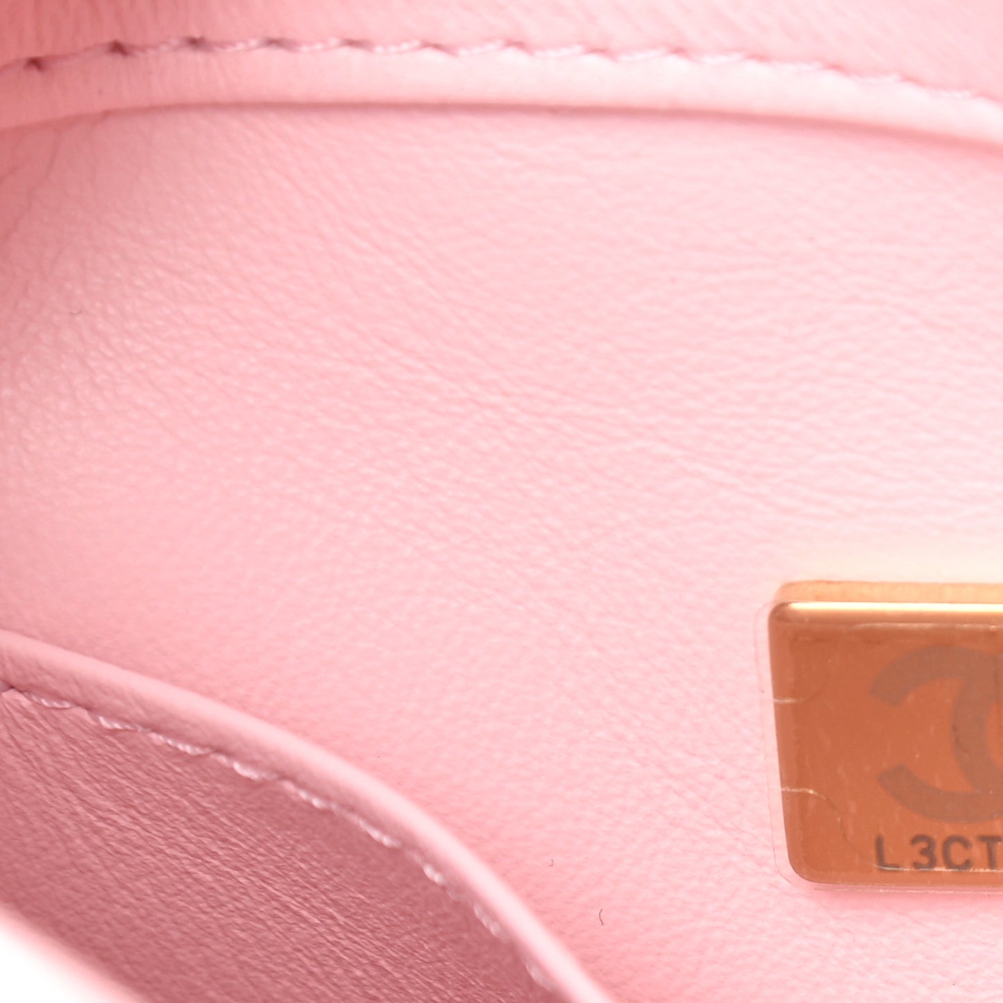 Lambskin Quilted Small Trendy CC Flap Dual Handle Bag Light Pink